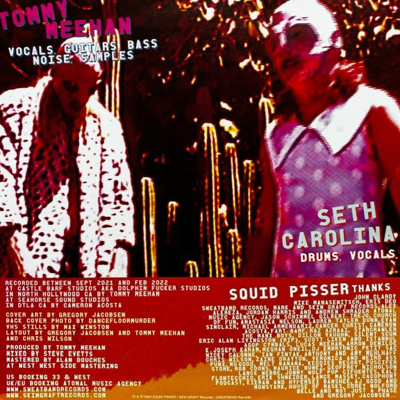 Squid Pisser – Dreams Of Puke - 12” LP (Limited Edition Polychromatic UPCHUCK Vinyl)