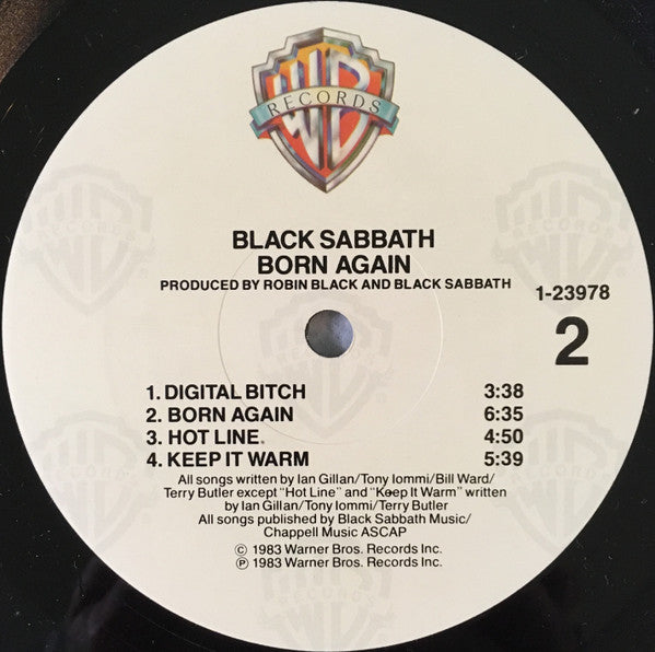 Black Sabbath ‎– Born Again - 12” LP [Used]