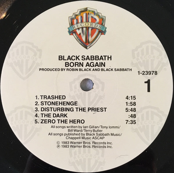 Black Sabbath ‎– Born Again - 12” LP [Used]
