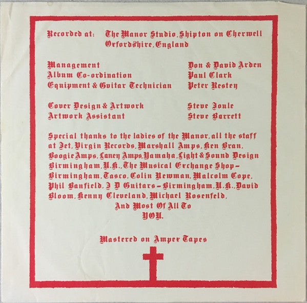 Black Sabbath ‎– Born Again - 12” LP [Used]