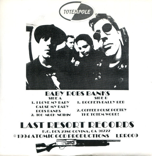 Totempole ‎– Baby Robs Banks - 7” EP [Used]