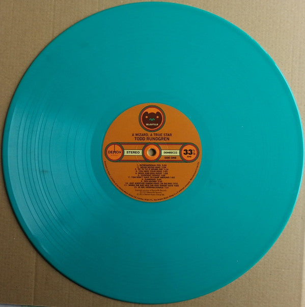 Todd Rundgren ‎– A Wizard, A True Star - 12”’ LP (Teal Green Vinyl) [Used]