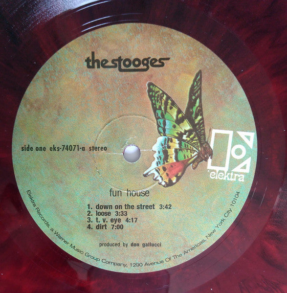 The Stooges ‎– Fun House - 12” LP (Limited Edition Red & Black Starburst Vinyl) [Used]